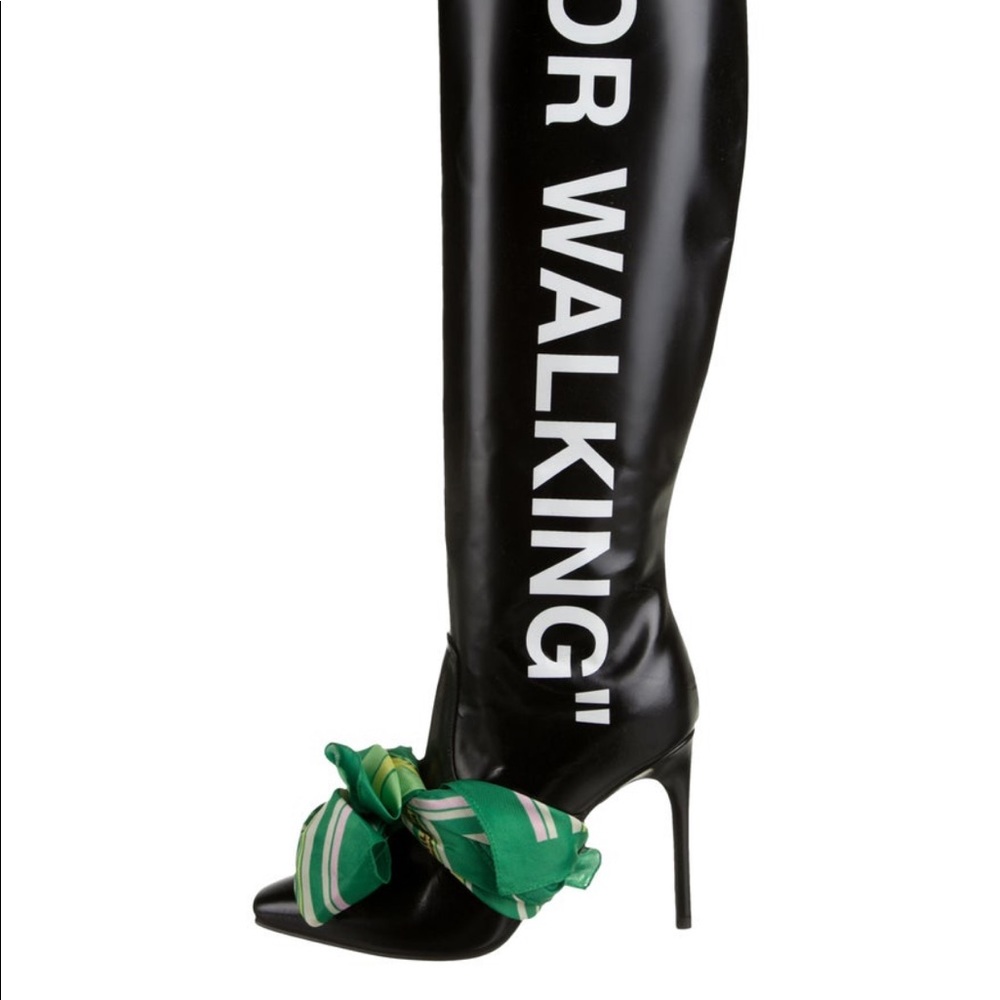 Brand new! “ For walking” OFF-WHITE boots